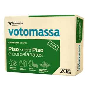 Argamassa Piso sobre Piso e Porcelanatos Cinza Votoran 20Kg